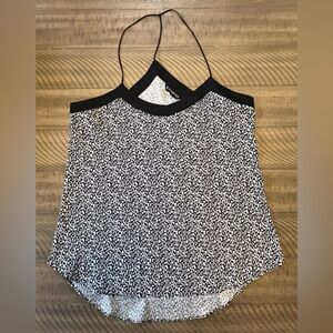 NWT Express Small Black and White Tank Top